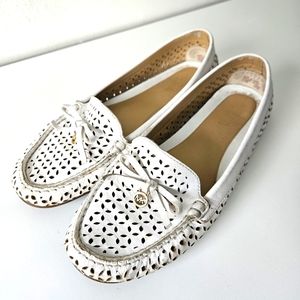 Michael kors white flat shoes 7.5